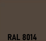 RAL 8014 - SEPIABRAUN